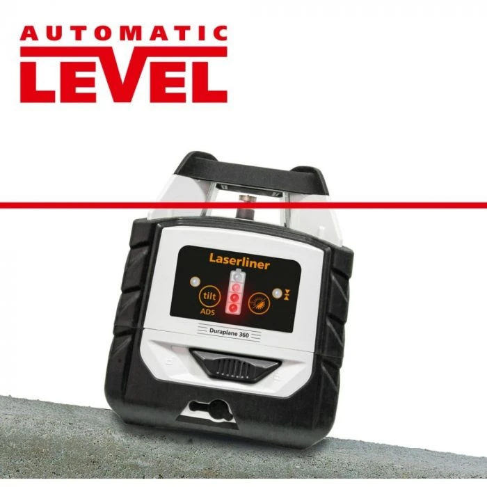 Laserliner DuraPlane 360 Set 175 Cm Met Handontvanger RX 60 In Koffer 7 Laserliner DuraPlane 360 Set 175 Cm Met Handontvanger RX 60 In Koffer - Afbeelding 5