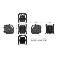 Perfectpro Werkradio UBOX 500R -Sideal Standard Winkel 07 perfectpro slider specs ubox500r