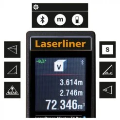 Laserliner LaserRange-Master T4 Pro -Sideal Standard Winkel 080 850a d2 10 12
