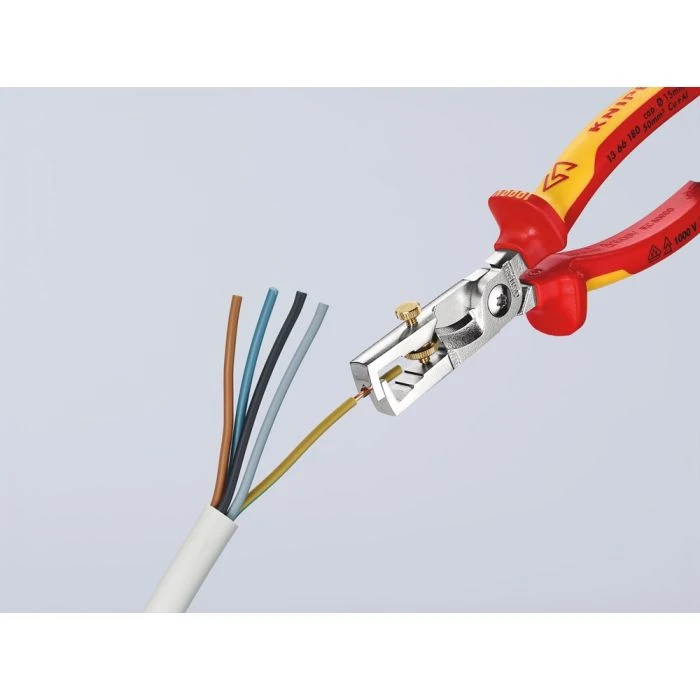 KNIPEX StriX®, Striptangen Met Kabelschaar 4 KNIPEX StriX®, Striptangen Met Kabelschaar - Afbeelding 2