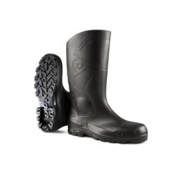 Dunlop - H142011 Knielaars Pvc S5 Zwart - 45 - 00 - ZWART