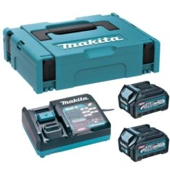 Makita 191J81-6 Startset XGT DC40RA/2xBL4025 -Sideal Standard Winkel 191J81 6 C1C0 s100