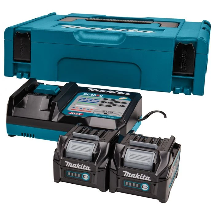 Makita 191V27-4 Startset XGT DC40RC/2xBL4025 4 Makita 191V27-4 Startset XGT DC40RC/2xBL4025 - Afbeelding 2