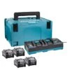 Makita 191U28-6 Startset XGT DC40RB/4xBL4040 2 Makita 191U28-6 Startset XGT DC40RB/4xBL4040 -Sideal Standard Winkel 191u28 6 c1l0