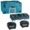 Makita 191Y97-1 Startset XGT DC40RB/2xBL4080F -Sideal Standard Winkel 191y97 1 c1l0 s100