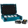 Makita Accu Opberg-Mbox 8-dlg + 8x Accu BL1850b 1 Makita Accu Opberg-Mbox 8-dlg + 8x Accu BL1850b -Sideal Standard Winkel 199697 1 A1L0 s01