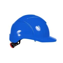 4tecx Helm ABS 6-punts Plastic Binnenwerk Draaiknop Blauw