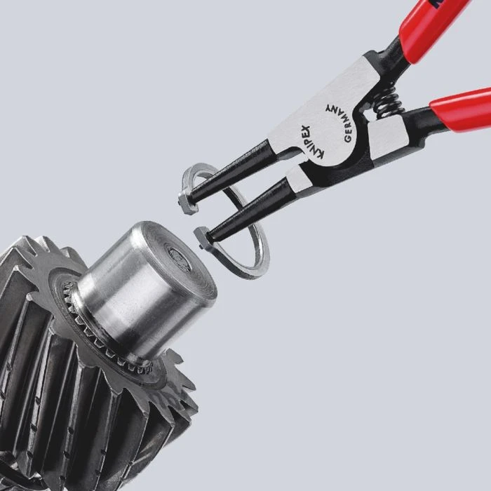 KNIPEX Borgveertang, Voor Buitenringen Op Assen Lengte: 140 Mm 4 KNIPEX Borgveertang, Voor Buitenringen Op Assen Lengte: 140 Mm - Afbeelding 2