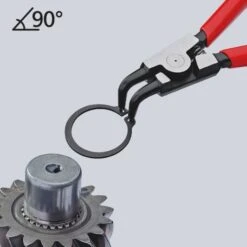 KNIPEX Borgveertang, Voor Buitenringen Op Assen Lengte: 170 Mm -Sideal Standard Winkel 4621a21 00 pow a 02