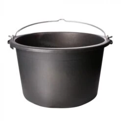Hijskuip 40 Liter Zwart
