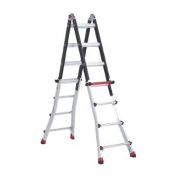 Altrex Varitrex-Teleprof Telescopische Vouwladder 4 X 4 -Sideal Standard Winkel 503754 8711563150966 vouwladder varitrex teleprof 4 x 4 v 002
