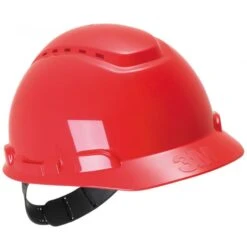 3M Helm Rood Met Draaiknop Hdpe H700nrd