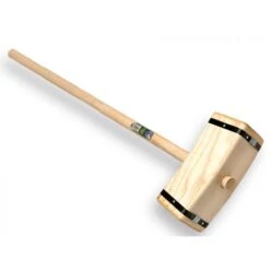 ATLAS Sleg Rechthoek Met Steel 100cm Rond 38mm