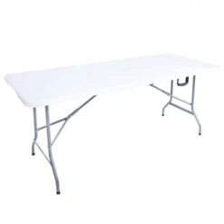 Inklapbare Kunststof Tafel 180x74 Cm Wit