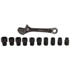 Makita B-65458 Verstelbare Moersleutel/pijptang/ratel 6-GL 14-delige Set -Sideal Standard Winkel B 65458 C1C0 s100