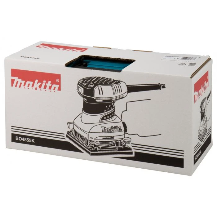 Makita BO4555K 230 V Handpalm Vlakschuurmachine 7 Makita BO4555K 230 V Handpalm Vlakschuurmachine - Afbeelding 5