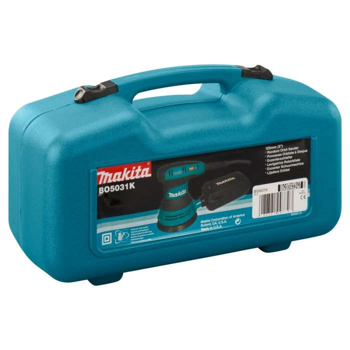 Makita BO5031K 230 V Handpalm Excenter Schuurmachine 20 Makita BO5031K 230 V Handpalm Excenter Schuurmachine - Afbeelding 18