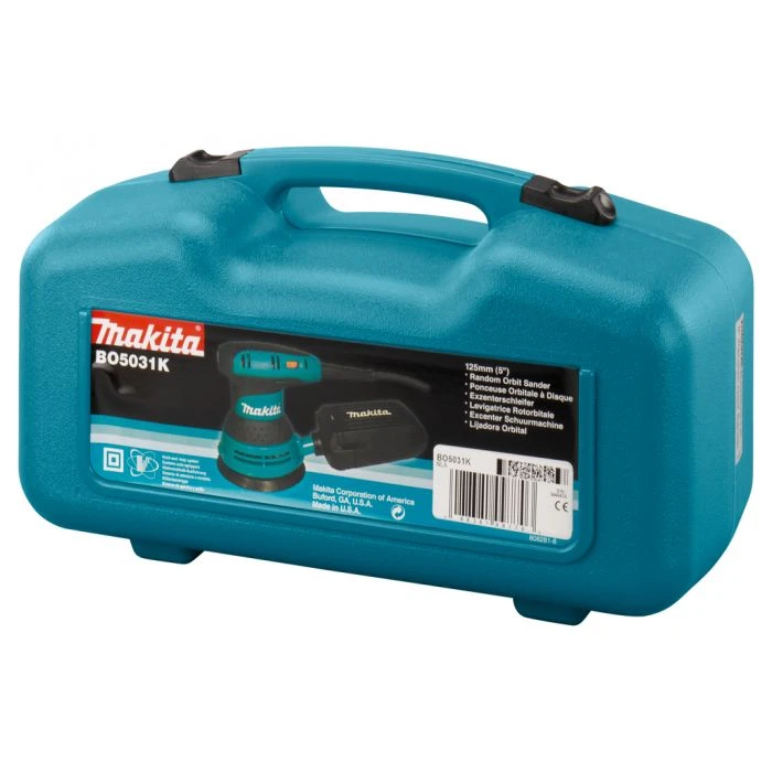Makita BO5031K 230 V Handpalm Excenter Schuurmachine 18 Makita BO5031K 230 V Handpalm Excenter Schuurmachine - Afbeelding 16