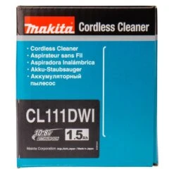 Makita CL111DWI 10,8 V Steelstofzuiger Ivoor Wit -Sideal Standard Winkel CL111DWI C2N1