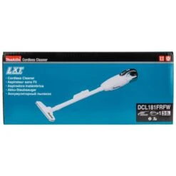 Makita DCL181FRFW 18 V Steelstofzuiger Wit -Sideal Standard Winkel DCL181FRFW C1N1
