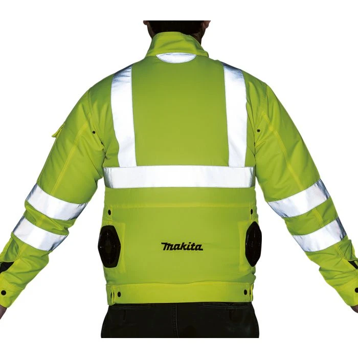 Makita DFJ214ZXL Geventileerde Veiligheidsjas XL 6 Makita DFJ214ZXL Geventileerde Veiligheidsjas XL - Afbeelding 4