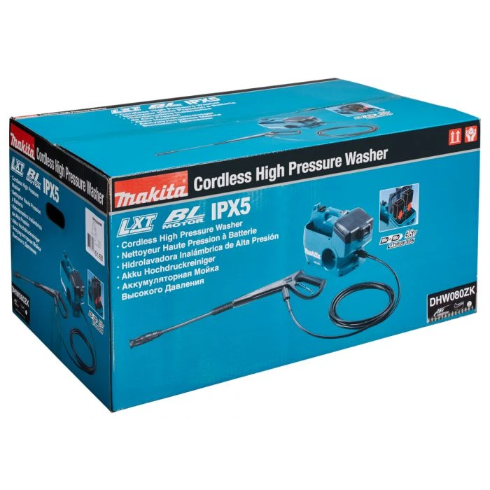 Makita DHW080ZK LXT 2x18 V Hogedrukreiniger 80bar 15 Makita DHW080ZK LXT 2x18 V Hogedrukreiniger 80bar - Afbeelding 13