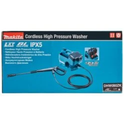 Makita DHW080ZK LXT 2x18 V Hogedrukreiniger 80bar 33 Makita DHW080ZK LXT 2x18 V Hogedrukreiniger 80bar -Sideal Standard Winkel DHW080ZK C1N1