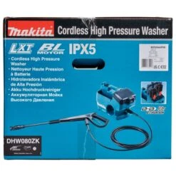 Makita DHW080ZK LXT 2x18 V Hogedrukreiniger 80bar 34 Makita DHW080ZK LXT 2x18 V Hogedrukreiniger 80bar -Sideal Standard Winkel DHW080ZK C2N1