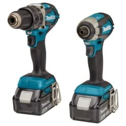 Makita DLX2180TJ1 18 V Combiset Voor Allround (klop)boor- En (slag)schroefklussen -Sideal Standard Winkel DLX2180TJ1 C2R0 s102