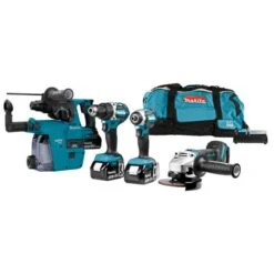 Makita DLX4103W 18 V Combiset Voor Allround Boor-, Schroef- En Slijpwerk -Sideal Standard Winkel DLX4103W A1C0 s101