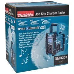 Makita DMR301 Bouwradio FM DAB/DAB+ Bluetooth Met Laadfunctie -Sideal Standard Winkel DMR301 C1L1