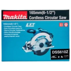 Makita DSS610Z 18 V Cirkelzaag 165 Mm -Sideal Standard Winkel DSS610Z C1N1