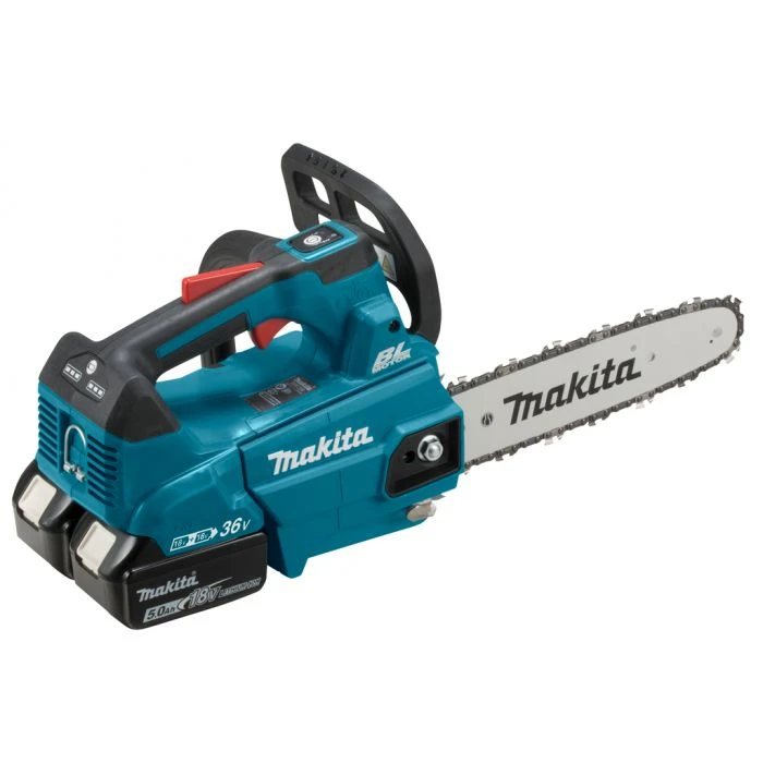 Makita DUC256PT2 LXT 2x18 V Tophandle Kettingzaag 25 Cm 4 Makita DUC256PT2 LXT 2x18 V Tophandle Kettingzaag 25 Cm - Afbeelding 2