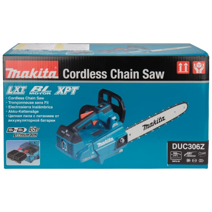 Makita DUC306Z 2x18 V Tophandle Kettingzaag 30 Cm 6 Makita DUC306Z 2x18 V Tophandle Kettingzaag 30 Cm - Afbeelding 4