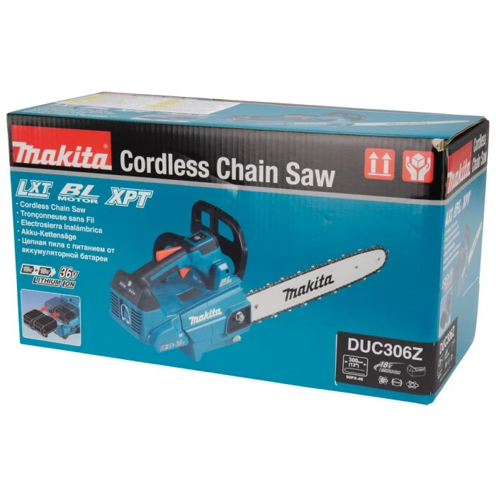 Makita DUC306Z 2x18 V Tophandle Kettingzaag 30 Cm 10 Makita DUC306Z 2x18 V Tophandle Kettingzaag 30 Cm - Afbeelding 8