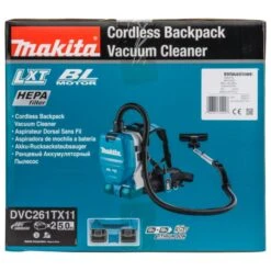 Makita DVC261TX11 2x18 V Rugstofzuiger Voor Schoonmaak -Sideal Standard Winkel DVC261TX11 C2N1