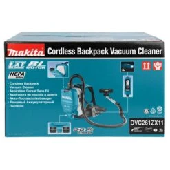 Makita DVC261ZX11 2x18 V Rugstofzuiger Voor Schoonmaak -Sideal Standard Winkel DVC261ZX11 A1C1