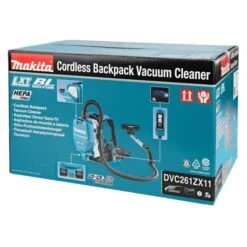 Makita DVC261ZX11 2x18 V Rugstofzuiger Voor Schoonmaak -Sideal Standard Winkel DVC261ZX11 A1R1