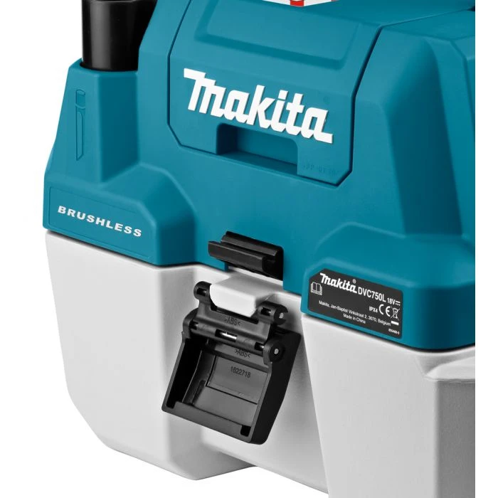 Makita DVC750LZX3 18 V Stofzuiger 14 Makita DVC750LZX3 18 V Stofzuiger - Afbeelding 12