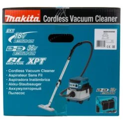 Makita DVC865LZX3 2x18 V Stofzuiger -Sideal Standard Winkel DVC865LZX3 C2N1