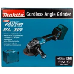 Makita GA013GM201 40 V Max Haakse Slijper 125 Mm -Sideal Standard Winkel GA013GM201 C1N1