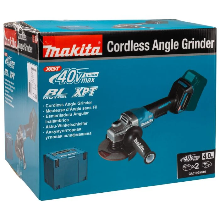 Makita GA016GM201 40 V Max Haakse Slijper 125 Mm 5 Makita GA016GM201 40 V Max Haakse Slijper 125 Mm - Afbeelding 3