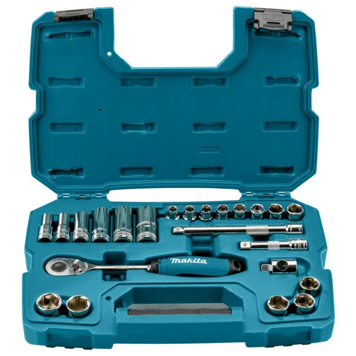 Makita B-65573 Doppenset 3/8" VK 23-delig 3 Makita B-65573 Doppenset 3/8" VK 23-delig
