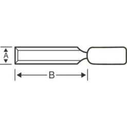 BAHCO STEEKBEITEL 2-COMP. 424P 40 MM -Sideal Standard Winkel bct chisel l 2 1
