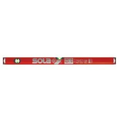 SOLA Alu Waterpas BIGX 80 Rood