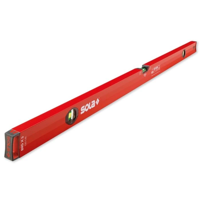SOLA Alu Waterpas BIGX3 100 Rood 4 SOLA Alu Waterpas BIGX3 100 Rood - Afbeelding 2