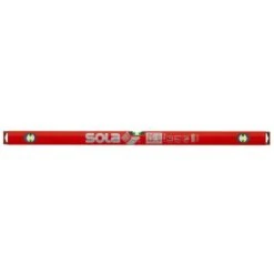 SOLA Alu Waterpas BIGX3 100 Rood