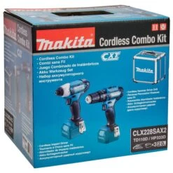 Makita CLX228SAX2 12 V Max Combiset (klop)boren En (slag)schroeven 34 Makita CLX228SAX2 12 V Max Combiset (klop)boren En (slag)schroeven -Sideal Standard Winkel clx228sax2 c1l1 1