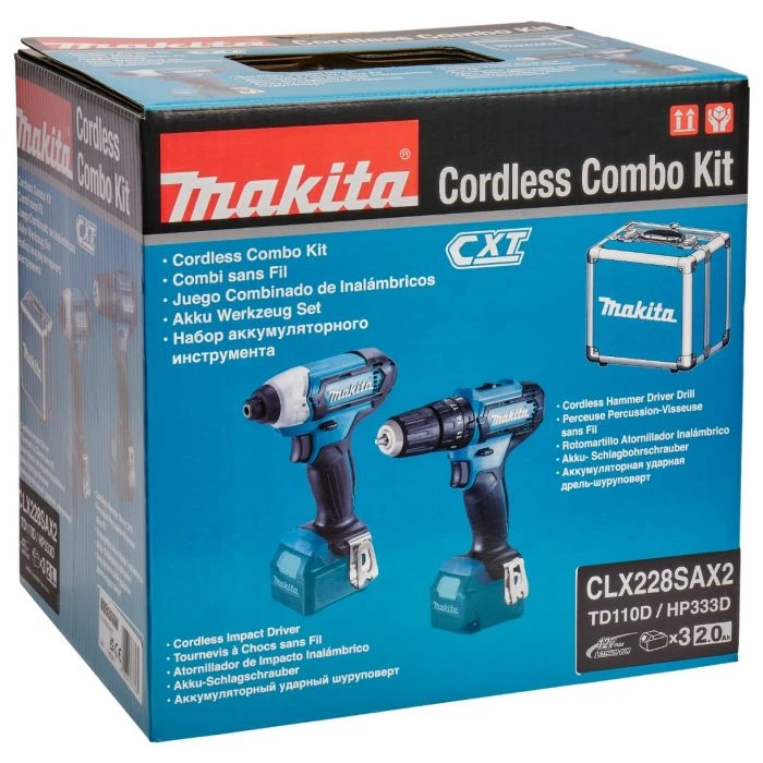 Makita CLX228SAX2 12 V Max Combiset (klop)boren En (slag)schroeven 17 Makita CLX228SAX2 12 V Max Combiset (klop)boren En (slag)schroeven - Afbeelding 15