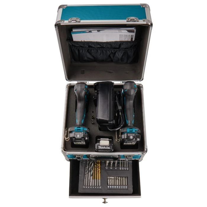 Makita CLX228SAX2 12 V Max Combiset (klop)boren En (slag)schroeven 13 Makita CLX228SAX2 12 V Max Combiset (klop)boren En (slag)schroeven - Afbeelding 11